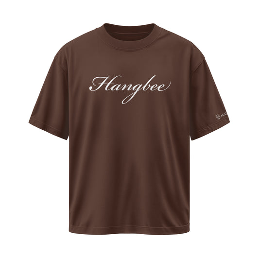 BROWN FLUENT OVERSIZED T-SHIRT