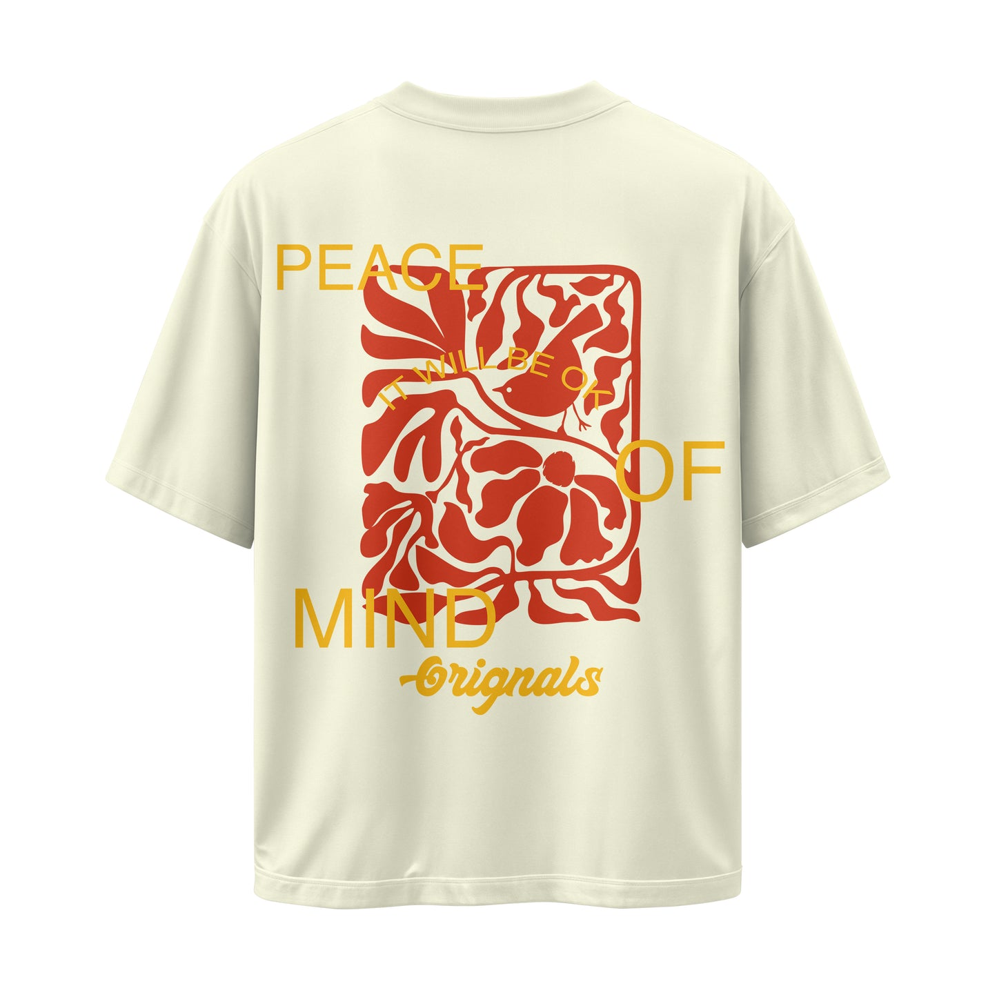 OFF WHITE PEACE OF MIND OVERSIZED T-SHIRT