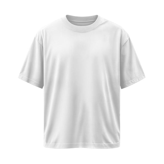WHITE LOOK LOVE OVERSIZED T-SHIRT