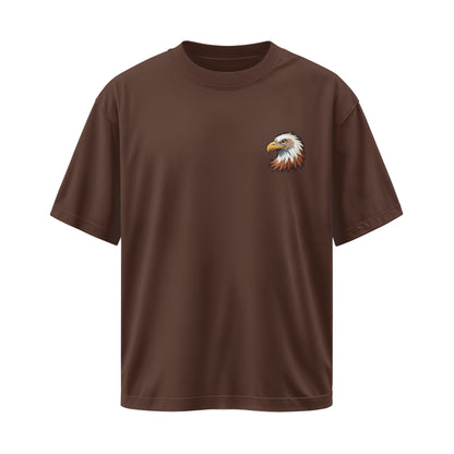 BROWN SOAR HIGH OVERSIZED T-SHIRT